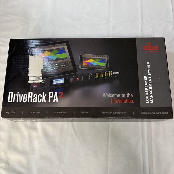 DBX DriveRack PA2 Complete Loudspeaker Management System PA 2 - Picture 1 of 14